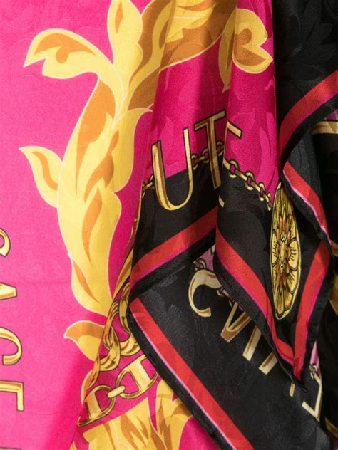 versace jeans couture printed foulard shopping bag|versace jeans couture salford.